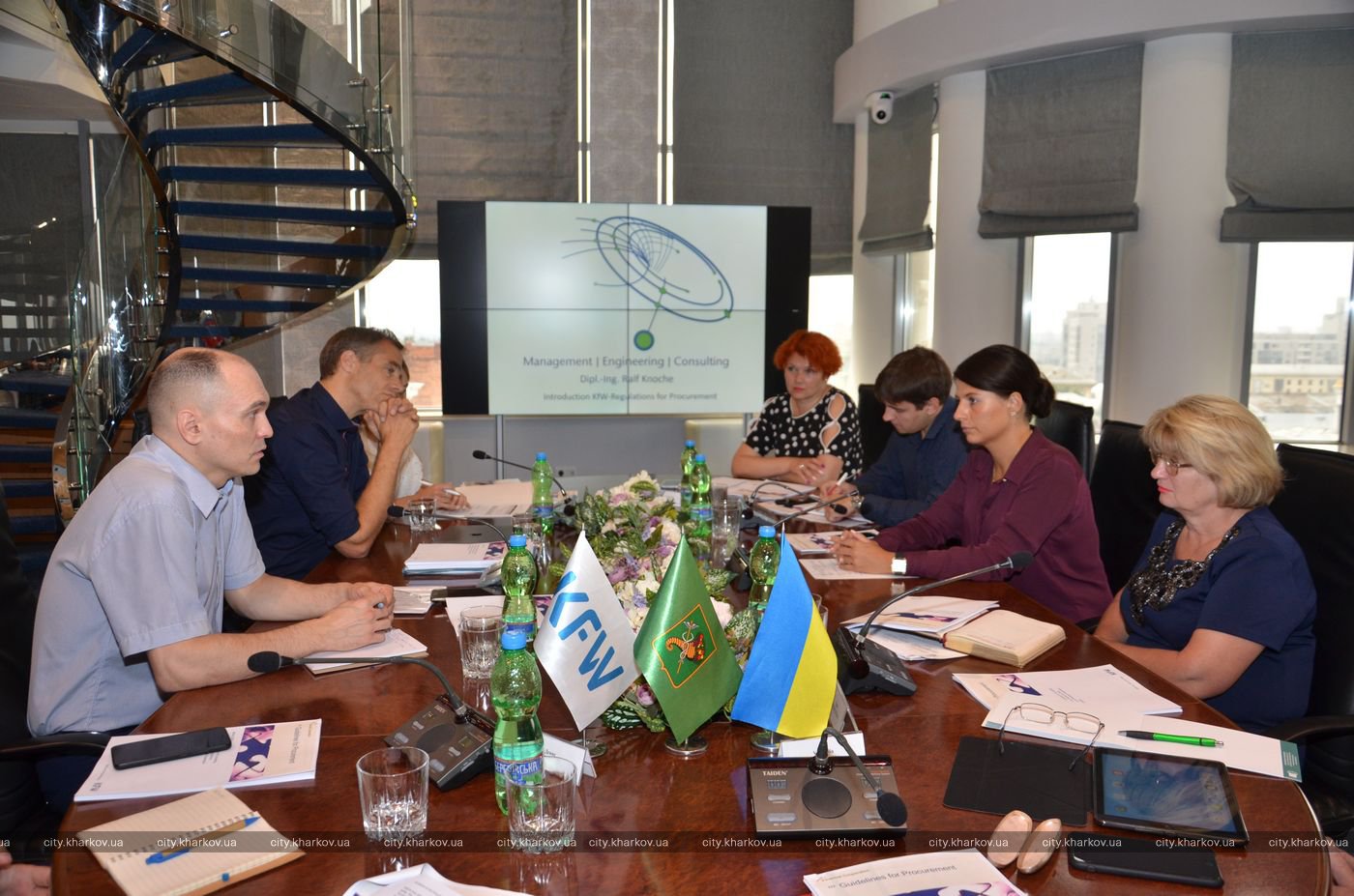 Для співробітників міськради представники німецького банку «KfW» провели тренінг